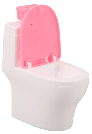Toyvian Accessoires De Toilette pour Maison De Poupée Mini Porte-Papier Toilette pour Garçons Et Filles