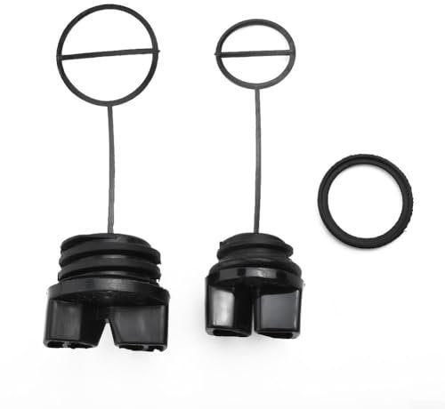 McCulloch, tappi per olio combustibile ad alte prestazioni, per motoseghe e motoseghe, confezione da 2, adatti a numerose varianti di modelli