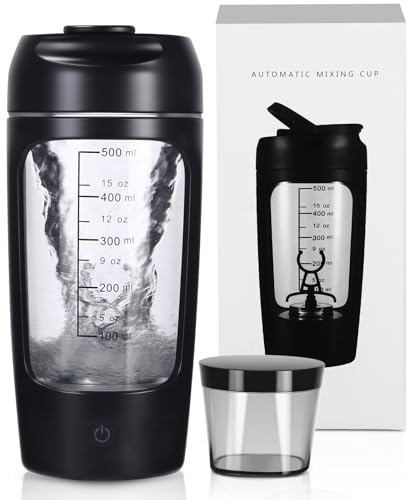 Mezclador de Proteínas Eléctrico USB Recargable, 650 ml, Shaker Portátil