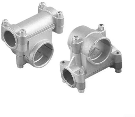 Seitlich montierte Griffhalterung aus Aluminiumlegierung für Rasentrimmer und Trimmer, 26 mm/28 mm Rohrkompatibilität, einfache Installation (26 mm)