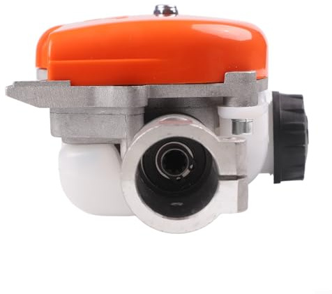 Ensamblaje de cabezal de engranaje de sierra de poste para motosierra con eje de 26 mm compatible con equipos de corte de jardín