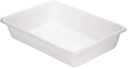 Araven J223 Shallow Food Storage Tray | Heavy-duty commercial build ensures long-lasting use in demanding professional kitchens and catering setups.
