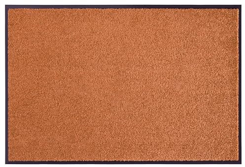 Hanse Home Fußmatte (S-XXL) 120x180cm – 12 Farben – Fussmatte Outdoor Schmutzfangmatte Türmatte Waschbar & Wetterfest rutschfest für Eingangsbereich & Außenbereich – Orange