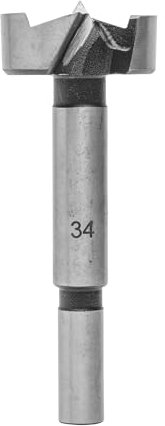 ENT 25014 Forstnerbohrer WS, Schaft (S) 10 mm, Durchmesser (D) 34 mm, L 90 mm