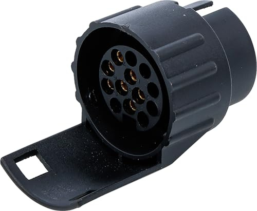 BGS DIY 80753 | Adapter für Anhängerstecker 12 V | 7-polig auf 13-polig