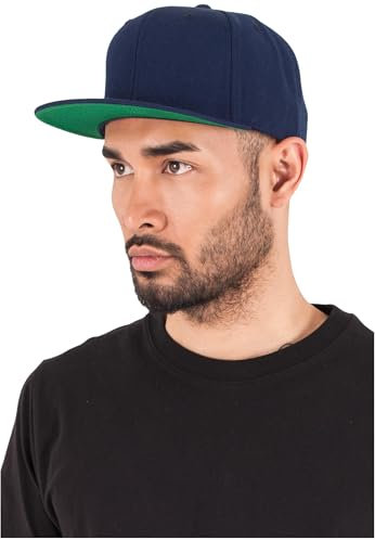 Yupoong Unisex Classic Snapback Cap Kappe, navy, Einheitsgröße