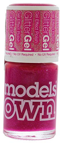 Models Own HyperGel Polish - SG048 Petunia Glitz (Glitter)