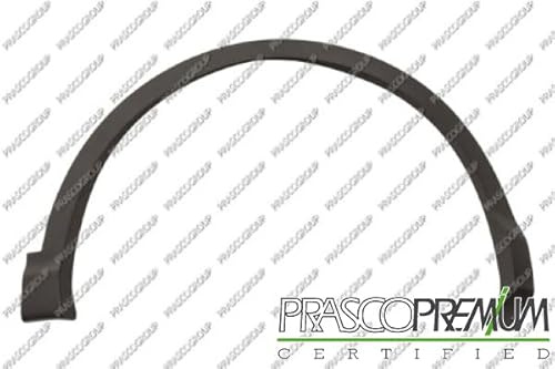 Prasco - DS7121581 - Nissan - Qashqai - Mod. 02/14-08/17 - Radlaufleiste Vorne Rechts-Schwarz-Genarbt-Mit Clips