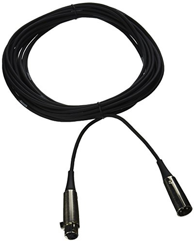 Shure C25F Triple-Flex XLR-Kabelstecker, Chrom, 6,3 m
