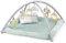 Ingenuity - Calm Springs Plüsch Spielbogen für Baby, Ultra-Soft Premium Matte, inkl. Spielzeuge