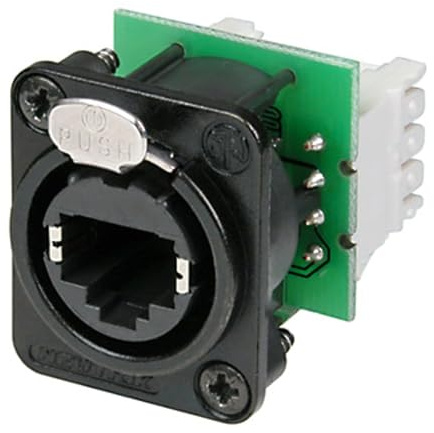 Neutrik ne8fdv-y110-b Ethercon mehr notwendig 110 PUNCH DOWN