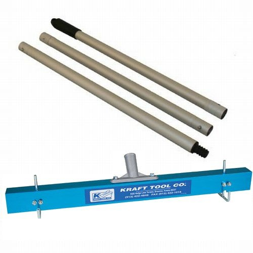 Gauge Rechen 24 W/3-teilig Aluminium Griff von Kraft Werkzeug