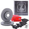 ZIMMERMANN Bremsenset Hinterachse inkl. Bremsscheiben Ø 300 mm Belüftet + Bremsbeläge hinten Kompatibel mit BMW 1er (E81)(E87), 3 (E90), 3 Cabriolet (E93), 3 Coupe (E92), 3 Touring (E91), X1 (E84)