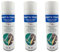 Tech'N'Fast PAINT'N TRACE : Peinture de traçage de lignes de parkings, terrains de sport et marquage de sécurité -Lot de 3 bombes peinture bleu de traçage 500ml - Bleu