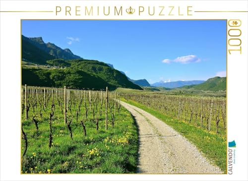 CALVENDO Puzzle Im Etschtal nahe Tramin | 1000 Teile Lege-Größe 64 x 48 cm Foto-Puzzle für glückliche Stunden