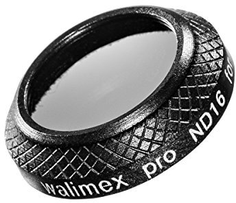Walimex Pro Drohnenfilter DJI Mavic Pro ND16 22 mm (inklusiv Schutzhülle) schwarz