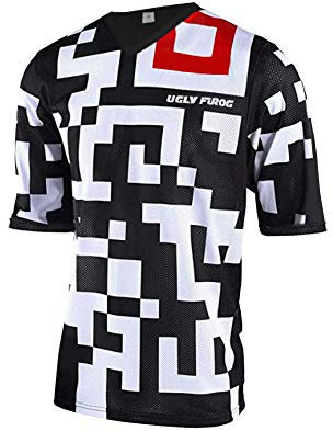 UGLY FROG Downhill Trikot Herren Mountainbike Freeride BMX Fahrradtrikot Lange Ärmel Motocross MTB/Downhill Bekleidung Z11