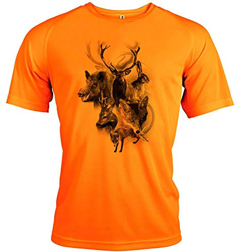 Tee-Shirt de Chasse Motif gibier [avec Texte Personnalisable]