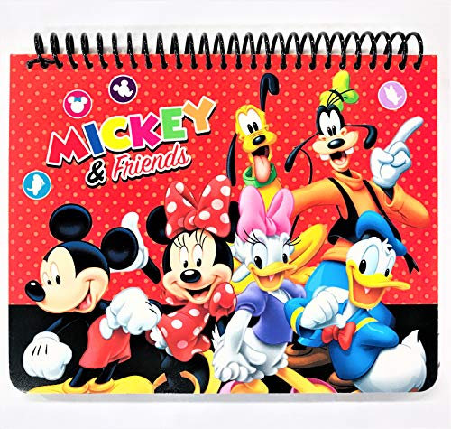 Party Favors Disney Mickey Minnie Mouse & Family Autograph Note Pads Memo Book- (Mickey & Family)