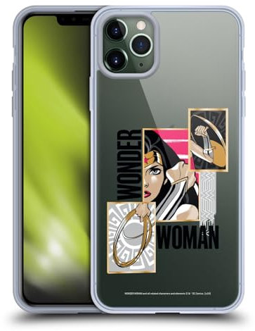 Head Case Designs Offizielle Wonder Woman DC Comics Waffen Grafik Kunstarten Soft Gel Handyhülle Hülle kompatibel mit Apple iPhone 11 Pro Max
