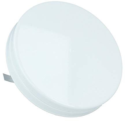 Zuluftventil Deckelventil Tellerventil Weiss RAL 9016 pulverbeschichtet Frischluftzufuhr Zuluftgitter Lüftung Belüftungsventil verstellbar verschiedene Größen (160mm)