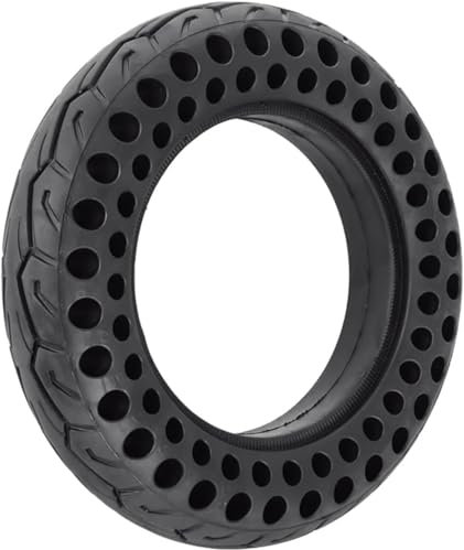 G.V.SHOP 1 Ruota Piena da 10X2.125 Pollici per Scooter Monopattino Elettrico Vivobike S2 Max e S3 Max, Gomma Piena, Anti Scivolo, Pneumatico Solido mai più Forature