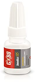 CX80 | Bondicx 05 Sekundenkleber – Universeller Cyanacrylat-Klebstoff für Porzellan, Metall, Holz, Keramik, Gummi, Leder, Textilien & mehr | 5 g Flasche, nicht verstopfend