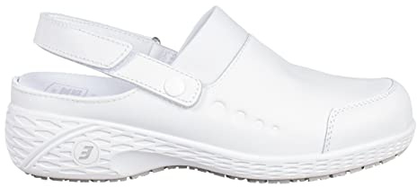 SAFETY JOGGER Arbeitsschuhe Damen 35 EU - Sheila - Leichter, Bequemer Sicherheitsschuh mit Klettverschluss, ideal für Pflege, Küche oder Innenbereich, rutschfest, Leder Sicherheitsclog, Oxypas