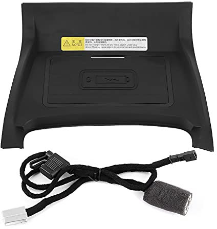 Akozon Wireless Car Charger,15W Wireless Car Charging Plate Mobile Phone Fast Charge For Land Rover Discovery Sport 2015-2019