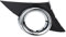 Gkhowiu Cubierta de Luz Antiniebla Delantera Derecha Coche Rejilla Cromada de Faros Antiniebla Accesorios de AutomóViles para 207 Sport 2006-2009