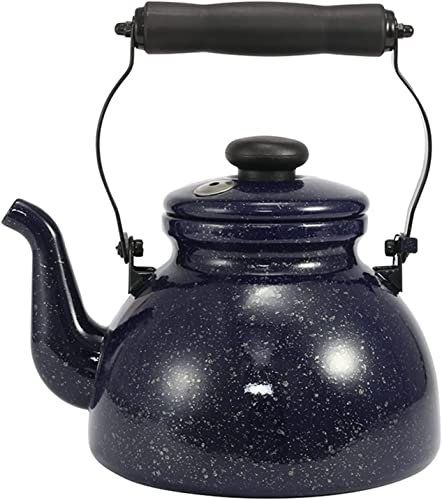 Percolator Coffee Pot Enamel Pot Hot Kettle Coffee Pot Starry Sky Singing Kettle