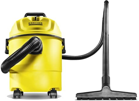 Kärcher - WD 1 Classic Wet Dry Vacuum Cleaner - Multi Purpose - AirBlower Function - 4 Gal. Container - 16ft. Cord
