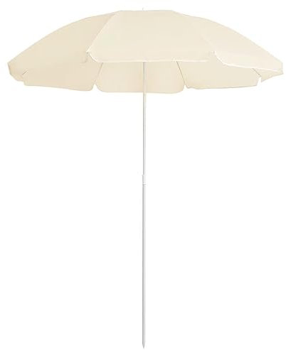 Higsose Sombrillas 176,5x200 cm Arena Sombrillas Para Terrazas Sombrilla Jardin Exterior Parasoles De Jardin Sombrilla Patio Sombrillas Terraza Hosteleria Garden Parasol