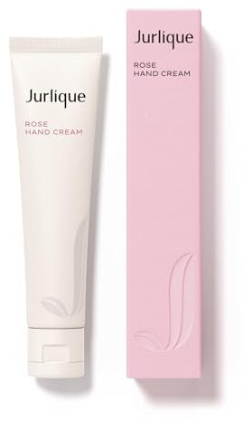 Jurlique - Rose Hand Cream - Hydrating & Softening - Deeply Hydrates, Dry Skin, Smooth, Supple Hands, Protects & Nurtures with Farm-Grown Rosa Gallica - Natural Ingredients - All Skin Types - 40ml