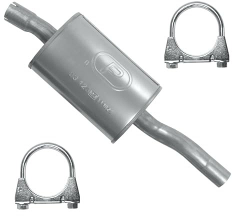 Polmo Schalldämpferset Auspuff Mitteltopf für BMW 3er E46 1998-09/2002 1.9