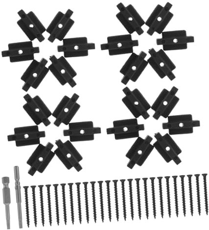 IWOWHERO 1 Set Universal Befestigungsklammern Für Terrassendielen Aus Verbundwerkstoff Befestigungswerkzeug Für Terrassendielen Aus Verbundwerkstoff Schnellere Bohrer Deckwerkzeug