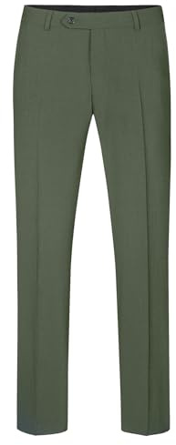 GREIFF Corporate Hose Premium Herren Regular Fit Olivgrün 52