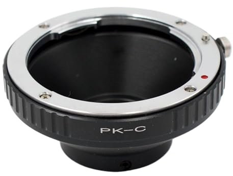liyuxin66 PK-C-Adapter for Pentax K PK-Objektiv an 16 mm C-Mount-Filmkamera