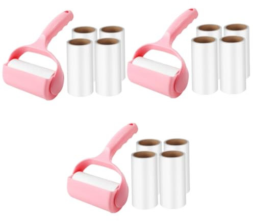 Didiseaon 3 Set Depilatore per Animali Domestici Rimozione dei di Cane Multifunzione per di Animali Domestici Macchina Animale Domestico Pelucchi Portatile Kit Plastica