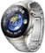 CWCWC Cinturini for orologi alla moda, cinturino in lega di titanio di lusso senza spazi vuoti adatto for Huawei Watch 4 Pro Bracciale in metallo for Huawei Watch 4 Pro Business Band Correa(Silver)