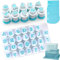 36 PCS Alphabet Cookie Cutter, Icing Letter Cutters with Scraper, Fondant Letters Cutters, Fondant Cake Decorating Cutter for Wedding Birthday Christmas Baby Shower Party(A-Z& 1-10)