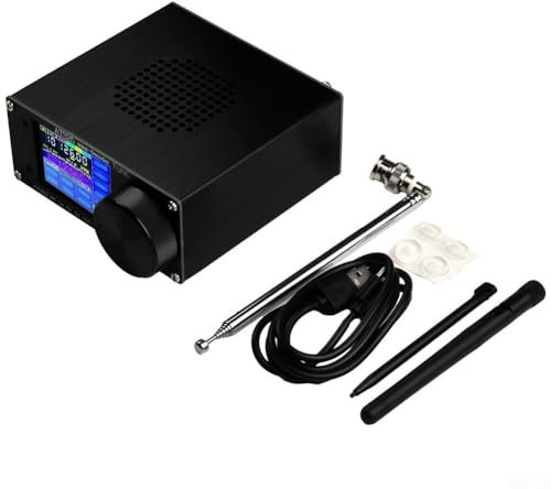 ATS25 Ricevitore radio a banda completa, ricevitore radio touch screen 2.4, in lega di alluminio, ricevitori radio portatili 120 x 115 x 48 mm