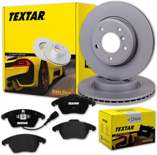Textar Bremsscheiben 288mm + Beläge vorne | 92120805 + 2358701 für Golf 5 6 A3 8P Leon