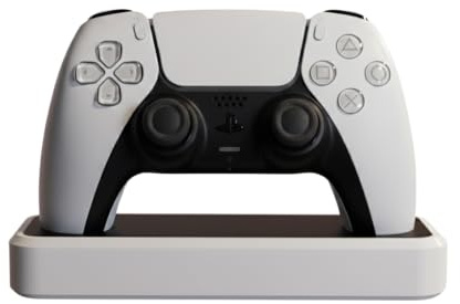 WORKIRAN Controller Halterung für Schreibtisch und Regal - Minimal Controller Stand kompatibel mit PS5