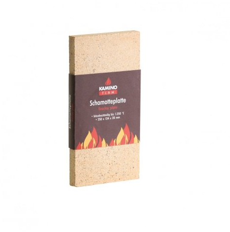 Top Fire Schamotteplatten 250 x 124 x 20 mm