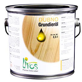 Livos - Sous-couche intérieure pour lasure, cire ou laque DUBNO (1L/15m2) Livos