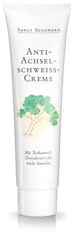 Sanct Bernhard Anti-Achselschweiß-Creme mit schweißreduzierenden Wirkstoffen, 100ml