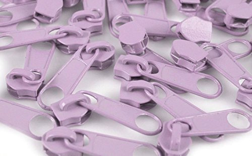 Schnoschi 15 Zipper Flieder passend für endlos Reißverschluss mit 5 mm Laufschiene