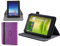 Navitech Étui en Cuir Violet Support Rotatif 360 Le ASUS ZenPad Z300M 10-inch Tablet