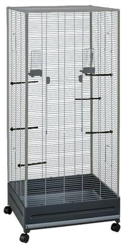 Voltrega Voliere 420 Grijs/Grijs-65X54X150 cm